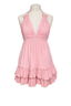 Halter Neck Babydoll Mini Dress