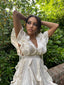Meadow Country Maxi Ruffle Dress