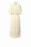 Alanis cream cotton dress
