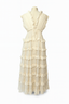 Georgia ruched Maxi dress