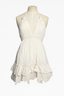Halter Neck Babydoll Mini Dress